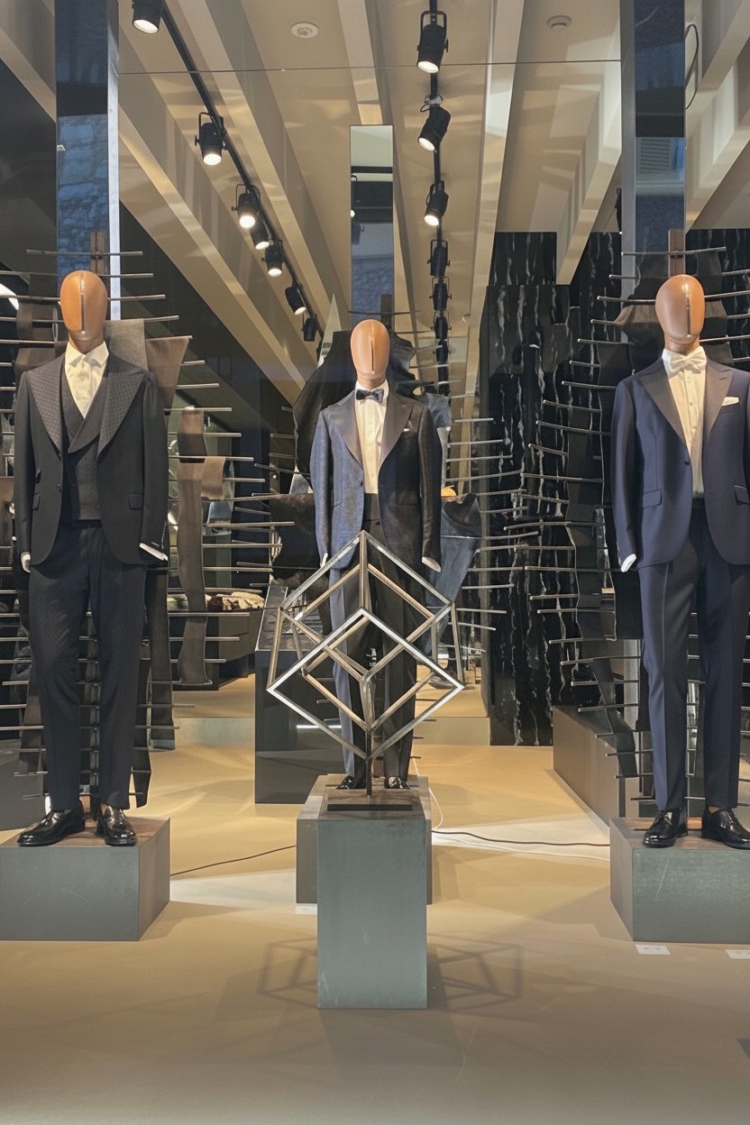 Eleganza sartoriale e raffinatezza senza tempo: la collezione cerimonia per l'uomo che non rinuncia allo stile.