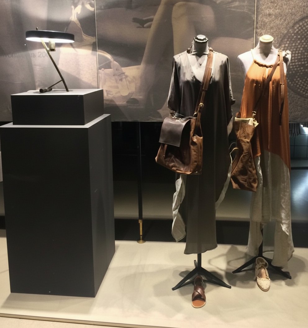 Un'eleganza senza tempo, dove ogni dettaglio racconta la passione per l'artigianalità e lo stile distintivo della nostra boutique.