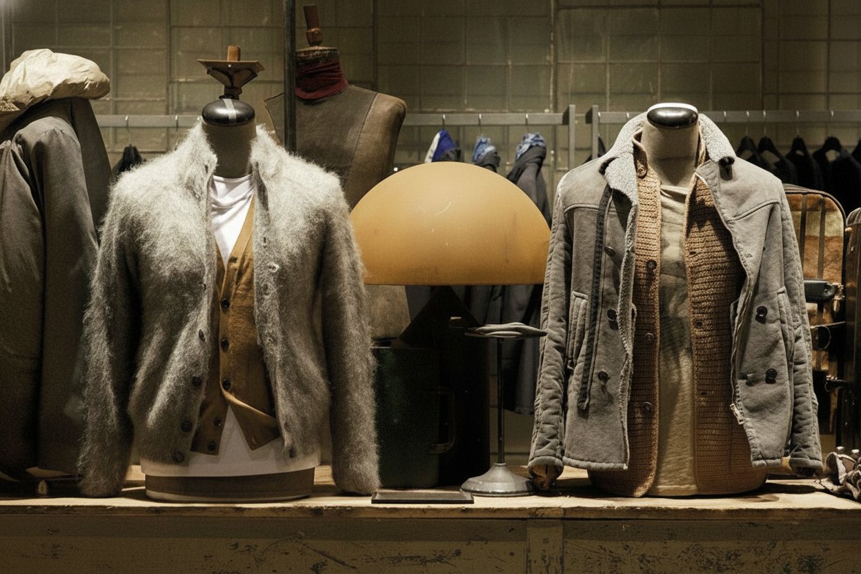 Eleganza discreta e texture ricercate definiscono la collezione, un inno alla sartorialità italiana.