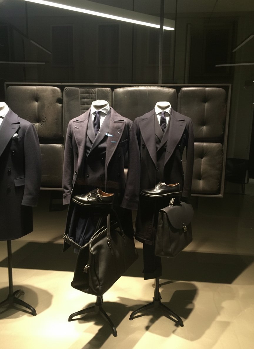 Eleganza sartoriale e accessori distintivi per l'uomo che non rinuncia allo stile.