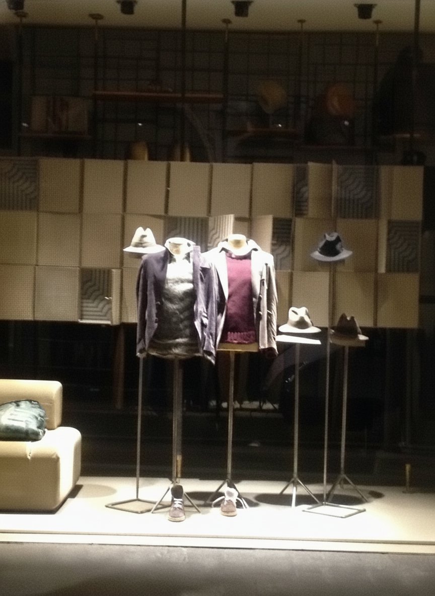 Eleganza maschile in vetrina, un'anticipazione delle nuove collezioni.