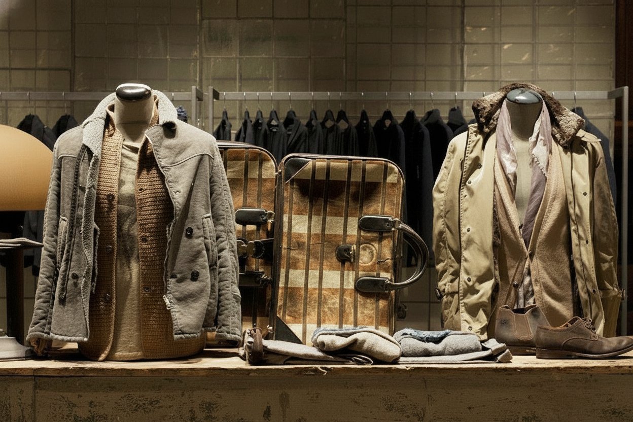 Eleganza senza tempo per il viaggiatore moderno: capi iconici e accessori distintivi che raccontano una storia di stile e artigianalità.
