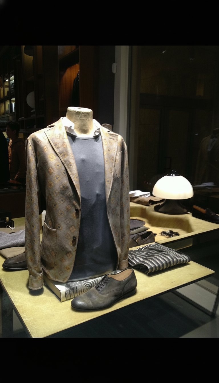 L'eleganza discreta della collezione uomo, un invito a scoprire lo stile senza tempo di Magenta.