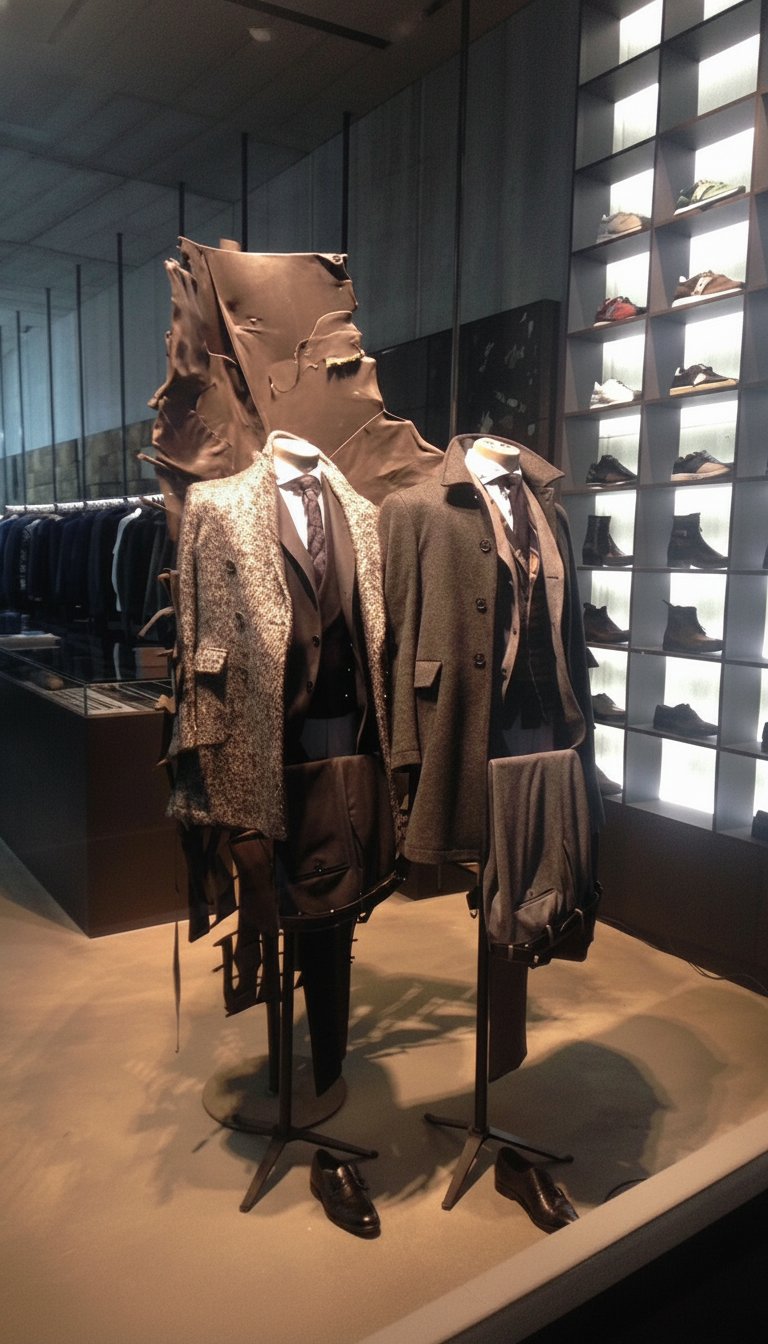 Eleganza sartoriale maschile: capi distintivi che definiscono lo stile contemporaneo.