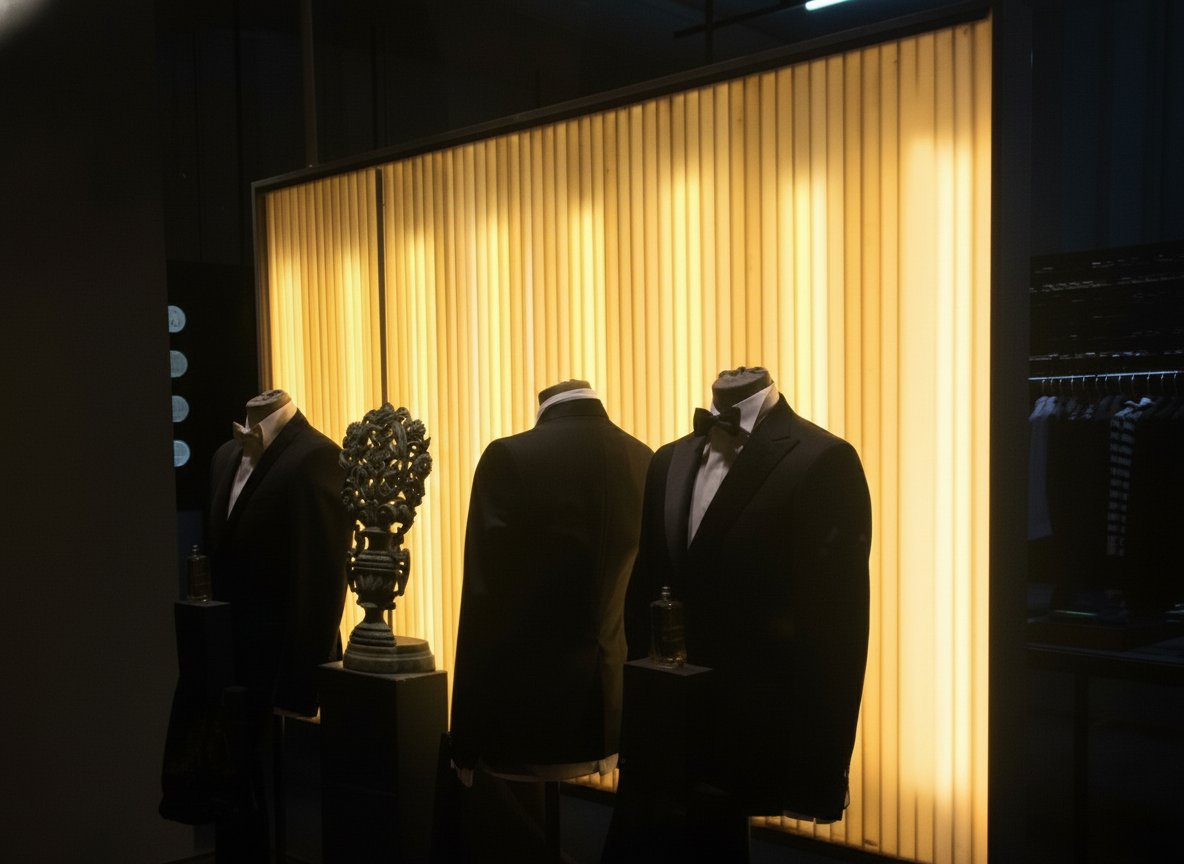 Silhouette di stile in un'ambientazione esclusiva.
